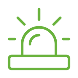 Icono de integración de sistemas e IoT y seguridad